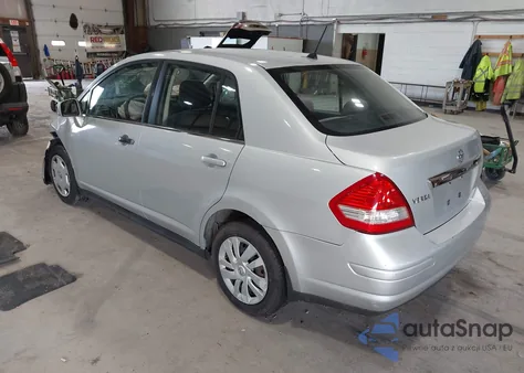 2008 Nissan Versa 1.8S из США, поврежденный, VIN 3N1BC11EX8L463295